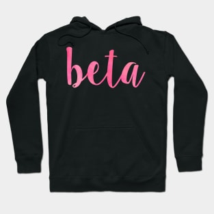 Pink Beta Hoodie